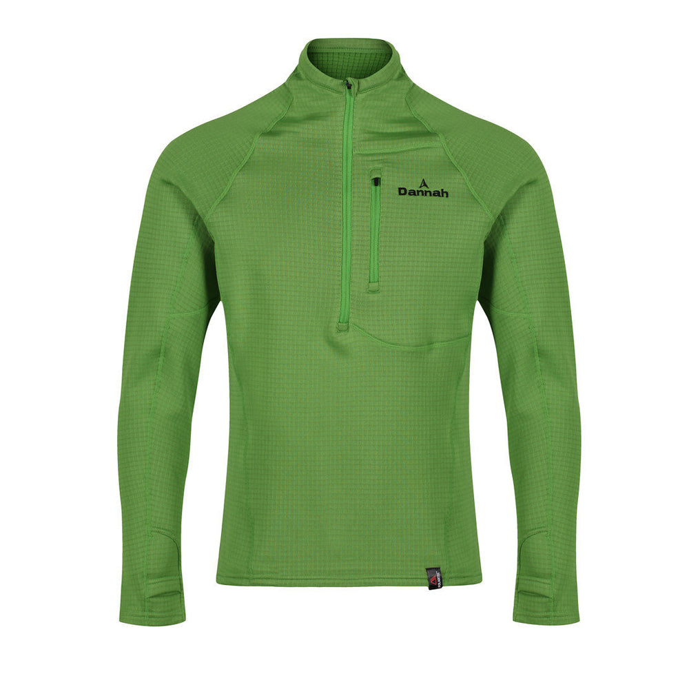 Polartec Power Grid zip top Midlayer