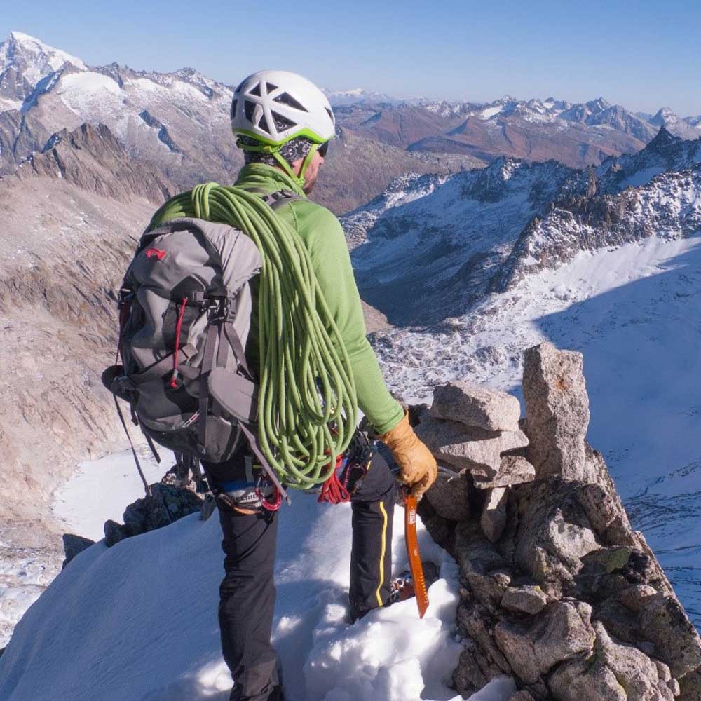 Polartec Power Grid zip top Midlayer