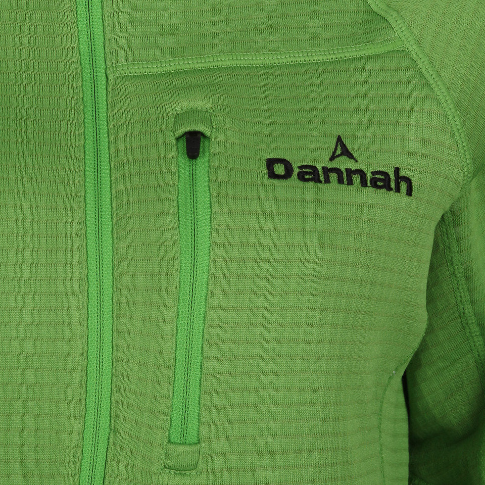 Women's Polartec Power Grid zip top pocket