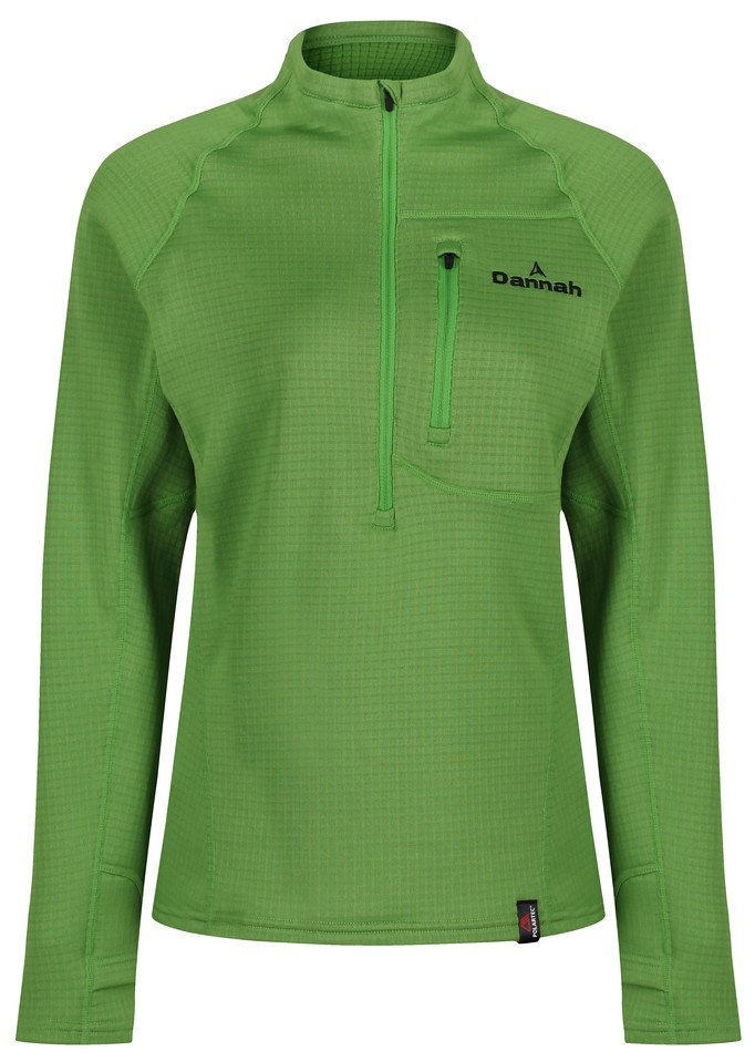Women's Polartec Power Grid zip top